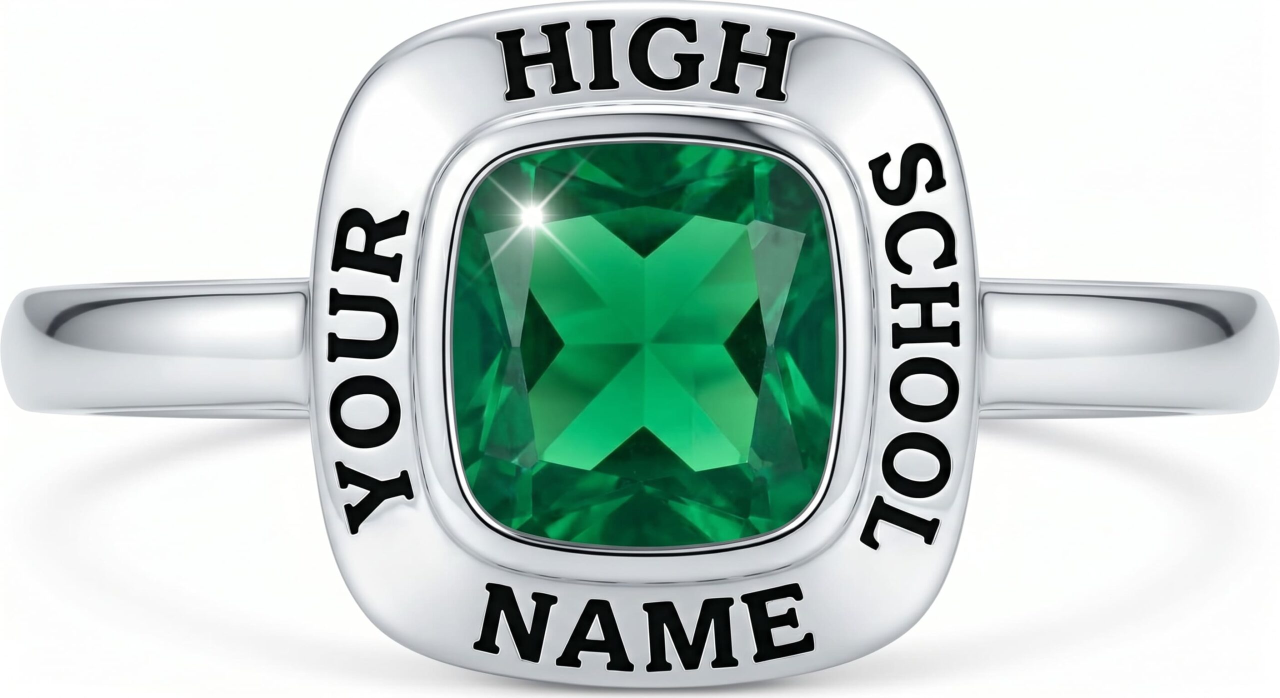 Cushion Cut class ring